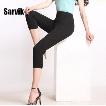 Verkauf neue Damen büro Hosen Hoch Strecken Baumwolle Damen Bleistift Hose Schwarz Blau Weisse Damen mit hoher