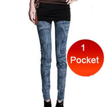 Fashion Design solide slim schlank Jeans Leggings für Damen Schwarz gedruckt Dünnen Blauen gefälschte Jeans gamasche