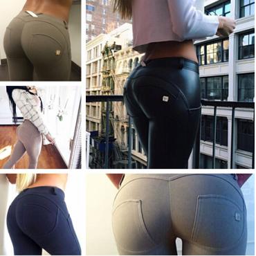 qualitativ Hochwertigen Leder Leggings neue Sportarten Leggings fitness Damen leggins Bodybuilding push up Jeans