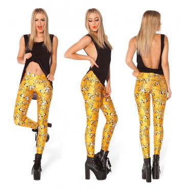 Abenteuer Zeit bruder Ball Leggings Mode neue Damen Digitaldruck Hose Versandkosten