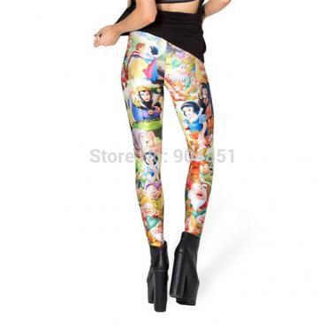 plus Size n 4xl fitness Damen und Kleidung für Damen sexy Mode pirat leggins Hose Digitaldruck schnee