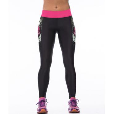 neue Mode Damen und hohe Taille fitness Sport Hosen Strecken kurze leggins gedruckt