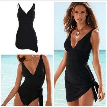 sexy Bademode und Grösse ein Stück Badeanzug Kleid Badeanzüge Badeanzug für Damen Schwimmen Kleid