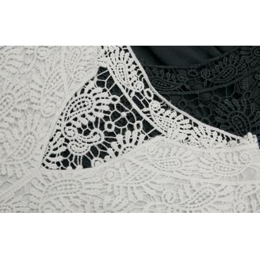 plus Size Damen Blusen sexy v Hals Chemise aus Hemd Ärmellose schafft Femme Sommer de renda Feminino 3xl