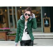 Elexs Winter tragen Damen Parkas zunehmen Farbe Damen Mäntel tw1504