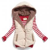 neue heiße Damen Ärmellose Weste Westen plus Size Femininas Baumwolle Westen Hoody Jacket Women Weste