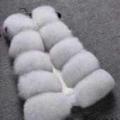 neues Design und Mode Winter Faux Fox Fell Pelz Weste Damen Westen Frau 'PelzMantel Jacke weiblichen Kolleginnen Pelz