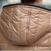 Frühjahr Verdickung OberBekleidung Vermummte Muster modischen casual Baumwolle Damen Weste Jacke Motorrad Weste frei