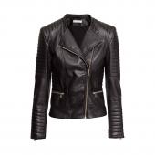 Top tragen Damen pu Lederjacke plus Grösse xs 4xl