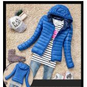 neue chaquetas mujer neue Mode Damen Jacken Vermummt Farbe casaco Feminino Schwarz Rot Blau 17 grün