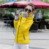 Mode hin Parkas warmen Wintermantel Damen Licht Wintermantel Vermummte WinterJacke Damen Parkas für Damen