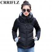 Mode hin Parkas warmen Wintermantel Damen Licht Wintermantel Vermummte WinterJacke Damen Parkas für Damen