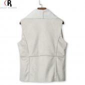 choies Faux Wildleder Leder fallen Weste Damen Locker lässig drapieren lassen offen wasserfall Weste Mantel 3 Farben