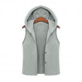 Frühling im Herbst Mantel Damen im Frühjahr neue Mode zwei Stück Vermummte Denim Mantel Tunnelzug Locker Dicke