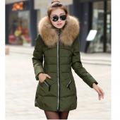 plus Size DaunenJacke Damen Wintermäntel Pelz Vermummt slim lange duck dich Parka m 4xl Mode Outwear Winter Jacken