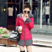 yuoomuoo Parkas Damen WinterJacke Koreanischen Mode lange trick weibliche warm Daunenjacke Damen plus Size Parka Mantel
