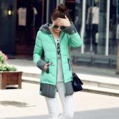 yuoomuoo Parkas Damen WinterJacke Koreanischen Mode lange trick weibliche warm Daunenjacke Damen plus Size Parka Mantel