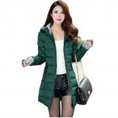 neue wadded Jacke weibliche Damen Winterjacke aus Baumwolle Mantel slim Parkas Damen plus Size Damen Jacken und Mäntel