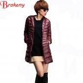 brokeny heißes Verkauf die neuen Winter Jacken Damen Mäntel abspecken Parkas Damen duck down Mantel außerhalb