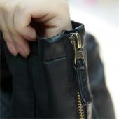 Motorrad kurzMantel falsche Lederjacke Damen slim biker weich reißverschluss Mädchen Leder jaquetas de couro Damen