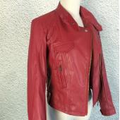 neuzugang Herbst Winter Damen Motorrad Lederjacke slim Gelegenheits Mantel