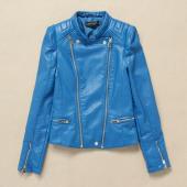 neue Mode am Kragen Bomber Lederjacken Damen Supernova Shorts Mantel Leder jaqueta couro Kleidung casual patte