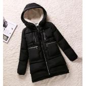 Winter Damen wadded Jacke Rot weibliche mittellang plus Size Lady lässig runter wadded Verdickung Werkzeuge Mantel sc