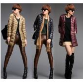 snowka warme Winterjacke Damen Mode Marken Design 90% Weisse Ente auf Parka ultra Light DaunenJacke lange elegant