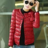 4 Farben Mode Damen unten Parkas Winter Mantel Damen Winter Jacken slim o Hals Damen Mantel plus Size xxl