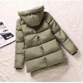 neue Winter Damen wadded Jacke Rot weiblichen OberBekleidung plus Size the Verdickung lässig runter Baumwolle wadded