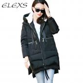 Elexs neue Mode Winter Dicken Damen Parkas Damen Mäntel muti Farbe Parkas Damen Winter Militärische Winter Damen