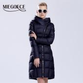 miegofce Womens Winter auf Jacken und Mäntel Damen Hochwertige warme weibliche Verdickung warm Parka Haube über Mantel