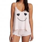 8 Stilen Hochwertige neue casual Nachtwäsche Damen Mode Baumwolle gemischt Hemd Shorts Hose Pyjama hat Nachtw