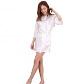 sexy sexy Satin Nacht rb030 Grösse Robe Bademantel perfekte Braut Spitzen Brautjungfer Robe Bademantel