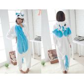 neue Dinosaurier stitch Winter Pyjama für Damen Männer warm Flanell Erwachsenen Homewear Winter Loungewear Schlafen