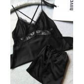 ein neuer Sommer sexy Damen Nachtwäsche Pijamas Setzt Versandkosten echte Seide Nachtwäsche Setzt Damen spit