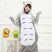 Panda Onesies für Erwachsene Flanell Anime Pyjama unisex Cosplay kigurumi Tier Pyjama für Damen ein Stück Pijama