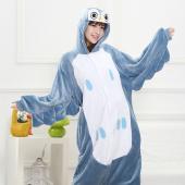 Panda Onesies für Erwachsene Flanell Anime Pyjama unisex Cosplay kigurumi Tier Pyjama für Damen ein Stück Pijama