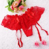 sexy Damen Mädchen Blumen Spitzen Hosenträger g String Strumpf Strumpfband