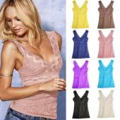 neue Damen als sexy Hebt Spitzen Weste Tops Damen und Grösse der Ärmellosen Unterhemd Hemd
