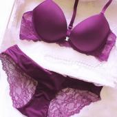 Mode Damen Racer wieder 3 4 Tasse Unterwäsche push up BH hat 32 34 36 38
