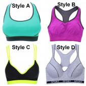 Hochwertige Damen schnell trocknenden Baumwolle komfortable BH Top Weste Unterwäsche Gepolsterte  BH Top Tank fitness