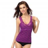 sexy Damen sexy Spitzen Blumen T Shirt Tank Tops Ärmellose Bluse streckt Häkeln Weste