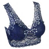 Mode neue Damen Lady sexy Spitzen Weste FreiZeit Gepolsterte  BH bequem Schlafen Dralette Deutet 8 Farbe
