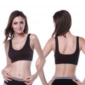 Lady scheren Nahtlose Weste Sport BH Unterwäsche lässig 3Colors