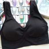 Damen neigen die Nahtlose Weste Sport BH Unterwäsche lässig 3Colors