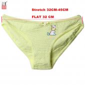 zihooo Damen süß Bogen Unterhose sexy Unterwäsche Baumwolle heißen slip wenig Taille für Mädchen Dreieck Print