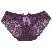 Damen sexy Spitzen slips hohl waren Blumen Bogen knoten Unterwäsche slips