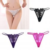 Damen lieben sexy Unterwäsche tangas wenig Taille g String String Höschen für Damen; Damen 4Colors