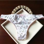 Unterwäsche Damen sexy Höschen tangas und g saiten Baumwolle Damen sexy Blumenmustern dessous heiß Verkauf g String